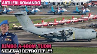 Jiran Melongo  1 Buah A400 Malaysia TUDM Selesai Retrofit Tampil Lebih Canggih amp Garang [upl. by Lovering513]