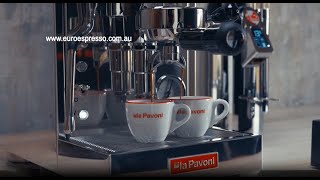 La Pavoni Mini Cellini Espresso Machine Demonstration [upl. by Leuas]