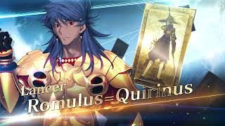 FateGrand Order  RomulusQuirinus Servant Introduction [upl. by Patrich]