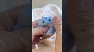 Pick up the blue hamster to be the cutest little cutesqueeze cute squishy usa kawaii handmade [upl. by Ydoow]