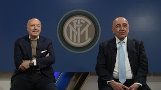 GIUSEPPE MAROTTA and ADRIANO GALLIANI  INTER TV EXCLUSIVE INTERVIEW 🎙️⚫🔵 SUB ENG [upl. by Us]