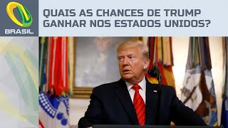 Quais as chances de Trump ganhar nos Estados Unidos [upl. by Akilak92]