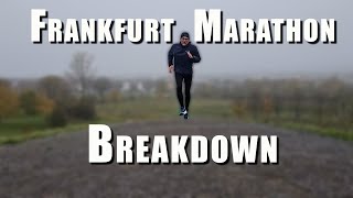 Frankfurt Marathon Breakdown [upl. by Llednar]