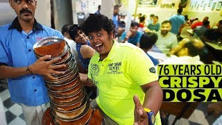 Legendary Crispy Dosa  Vidyarthi Bhavan  Bangalore [upl. by Khichabia]