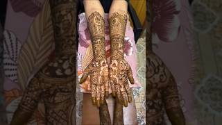 Bridal mehndi mehndi shorts youtubeshorts short [upl. by Kado609]