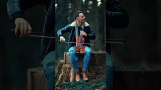 Bella Ciao on the Violin in the Forest 😍🌲🎻Its getting colderviolin violinmusic bellaciao [upl. by Rozelle]