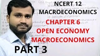 open economy macroeconomics class 12  macroeconomics class 12 chapter 6 [upl. by Alessandro366]