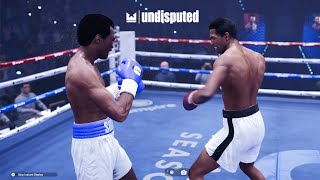 Undisputed  Sugar Ray Leonard Vs Sugar Ray Robinson I FULL FIGHT I Undisputed Difficulty PS5 [upl. by Bertine951]