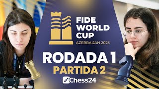 Copa do Mundo de Xadrez 2023  Rodada 12  BRASIL vem com tudo para passar de FASE [upl. by Neil371]