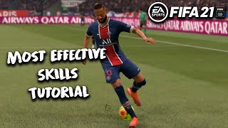 FIFA 21  THE MOST EFFECTIVE SKILLS TUTORIAL [upl. by Ardrey]