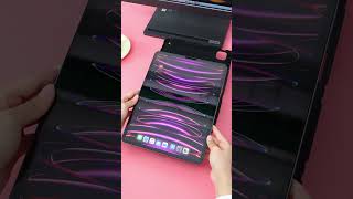 Unboxing The BEST Purple iPad Pro 129 Case [upl. by Nashom]