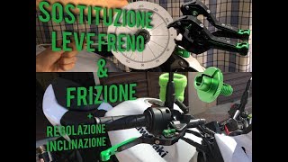 Come sostituire e regolare le leve della moto  Sgasata SENZA DBKiller [upl. by Eidaj625]