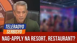 Closed POGO hubs apply as resorts restaurants DILG  Headline sa Hapon 20 November 2024 [upl. by Adrien]