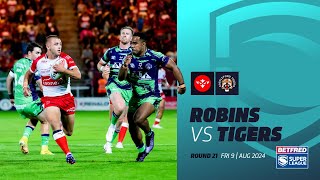 Highlights  Hull KR v Castleford Tigers  2024 Betfred Super League Round 21 [upl. by Notle]