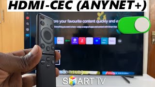 Samsung Smart TV How To Enable HDMI CEC Anynet  Turn ON HDMI CEC Anynet [upl. by Hasina]