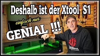 Xtool S1  Diese Funktionen machen ihn so GENIAL vielfältig amp einfach zu Bedienen [upl. by Rori]