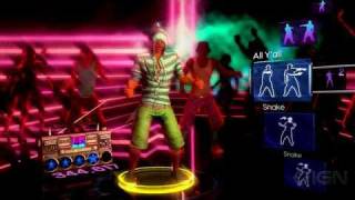 Kinect Dance Central  Old School Funk Gameplay [upl. by Marcille451]