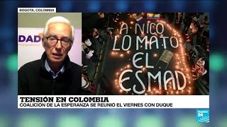 Jorge Enrique Robledo quotEs repudiable que el presidente Iván Duque se niegue a ir a Caliquot [upl. by Miner]