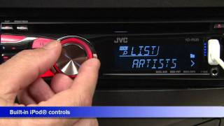 JVC KDR520 CD Receiver amp Bluetooth Adapter Package Demo  Crutchfield Video [upl. by Allemaj]