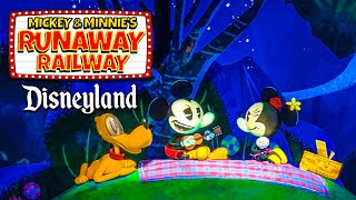 NEW Mickey amp Minnies Runaway Railway FULL Ride POV 4K Disneyland  Mickeys ToonTown [upl. by Hendrickson]