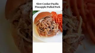 Slow Cooker Pineapple Pulled Pork [upl. by Aderf]