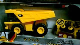 CAT Dump truck Job Site Machines LampS Remote Control Vehicle [upl. by Llenrahc]