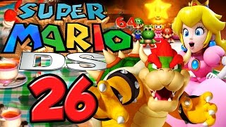 SUPER MARIO 64 DS  26 ⭐ Kampf um Peachs Kuchen ENDE [upl. by Nyrb966]