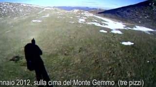 PARAPENDIO decollo dal monte gemmo tre pizzi [upl. by Etterrag176]