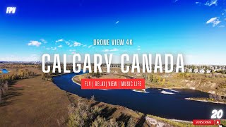 Canada 4K  Scenic Relaxation Film With Calming Music [upl. by Ellehsor]