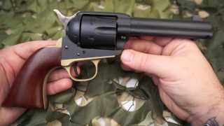 Uberti Cattleman Hombre 357 Magnum Colt SAA Army Clone Review  Texas Gun Blog [upl. by Lladnor]