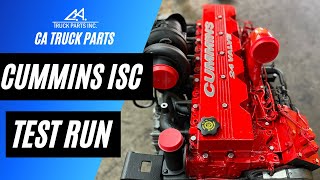 2000 Cummins ISC 83L Diesel Engine ISC 240 CPL 2689 46008586 Stock 3533 VIDEO  CA Truck Parts [upl. by Hluchy]