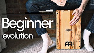 Beginner Cajon Grooves  The Evolution [upl. by Areehs]