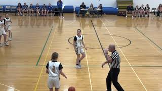 Triton at Argos  8th Grade Girls Middle School Basketball 🏀 392023 last shot comeback [upl. by Gabel973]