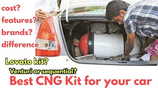 Best CNG kit to buy for your car  CNG kit brands [upl. by Neelrahc]