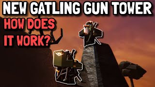 THE NEW GATLING GUN TRAILER IS HERE FULL ANALYSIS  Roblox Tower Defense Simulator TDS [upl. by Julissa211]