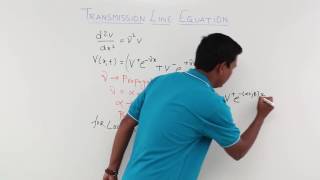 Transmission Line Equation Part 2 [upl. by Leuqar]