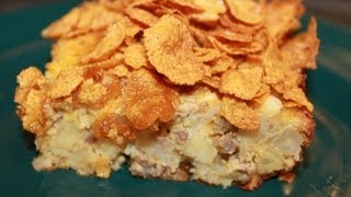 Breakfast Casserole Recipe Easy Egg and Sausage Casserole [upl. by Cailly]