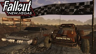 You Can Race Drivable Vehicles in Fallout New Vegas [upl. by Scheider]