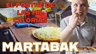 🔥¿LO PROBARÍAS  MARTABAK  EL POSTRE DE LAS MIL CALORÍAS EN INDONESIA [upl. by Ayaladnot]