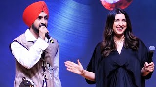 Chamkila Title Track  Diljit Dosanjh and Parineeti Chopra LIVE Singing Performance [upl. by Feingold]