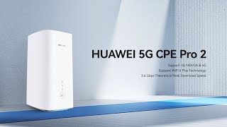 How to Configure Huawei Router 5G CPE Pro 2 H122373 [upl. by Arukas334]