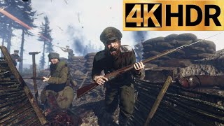 WW1 Tannenberg 4K Gameplay No Commentary [upl. by Brnaby]