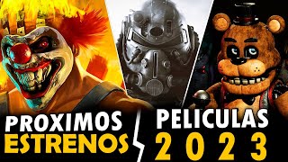 Mejores PELÍCULAS y SERIES de VIDEOJUEGOS 2023  Próximos Estrenos 2023 [upl. by Nannie]