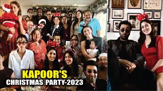 Kapoor’s Christmas Party 2023  Full Video  Alia Bhatt Ranbir Kapoor Raha Navya Karishma Kapoor [upl. by Narib259]