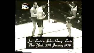 Joe Louis vs John Henry Lewis Full Fight [upl. by Stoughton280]