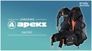 Apeks Exotec BCD  Unboxing  simplyscuba [upl. by Macswan]