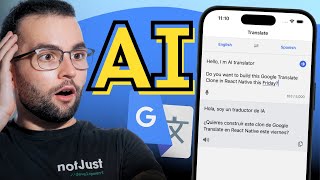 Building a Google Translate Clone with React Native and Expo [upl. by Adoree337]