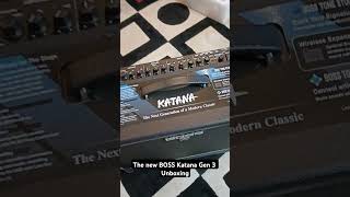 Boss Katana Gen 3  Unboxing [upl. by Riggall819]