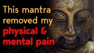 Buddhist Mantra For Healing all Sufferings Pain and Depression  Tayata Om Mantra [upl. by Ogilvy]