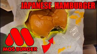 Japanese Burger Chain Review  Mos Burger Review [upl. by Airamesor195]